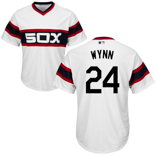 White Sox #24 Early Wynn White Alternate Home Cool Base Stitched Youth MLB Jersey - Click Image to Close